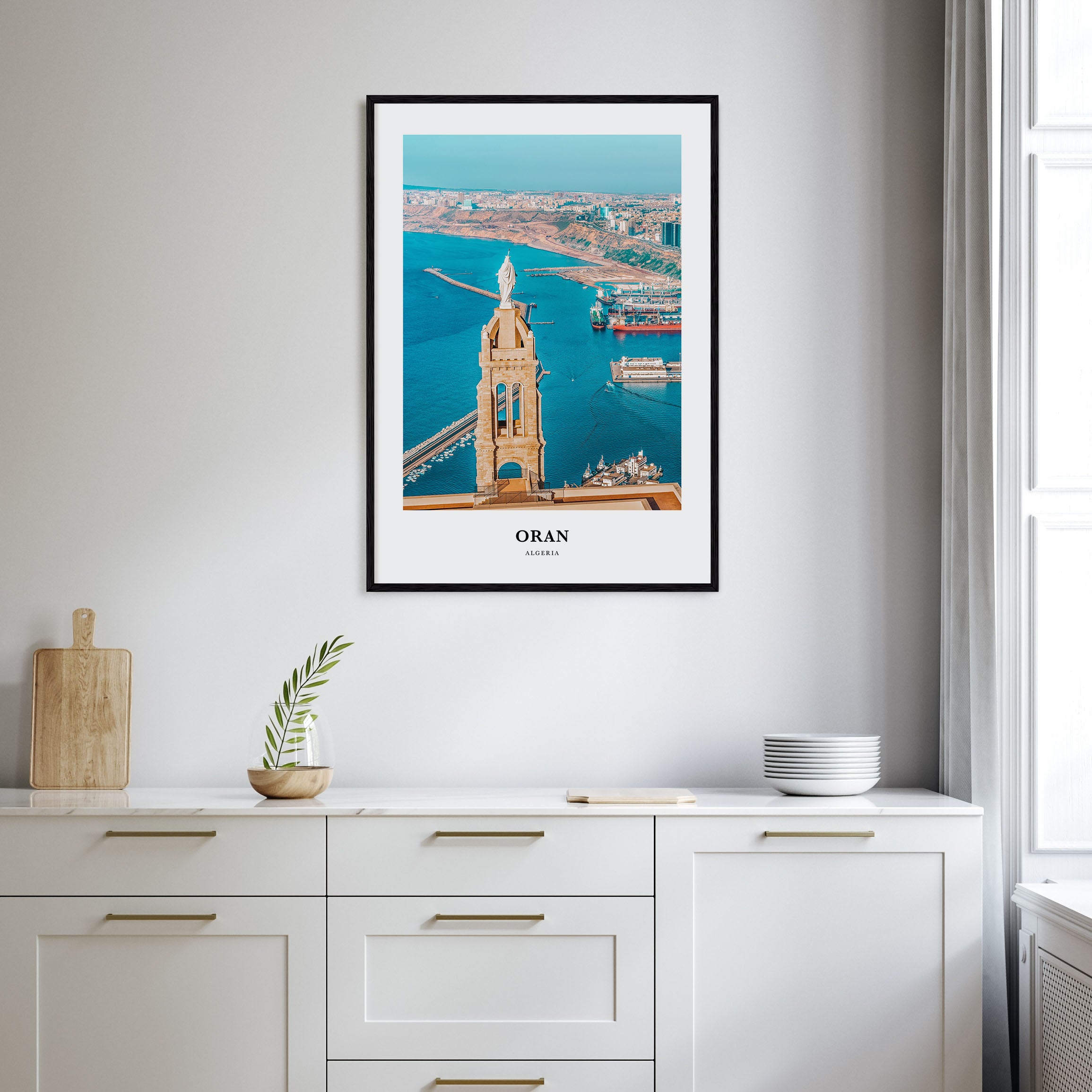 Oran Portrait Color Poster