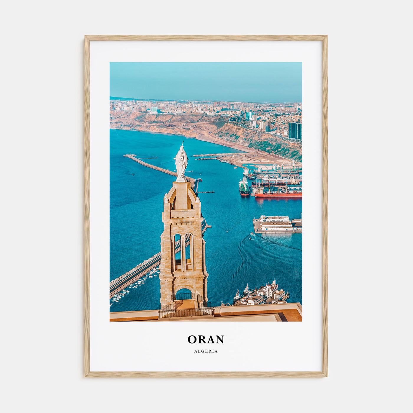 Oran Portrait Color Poster