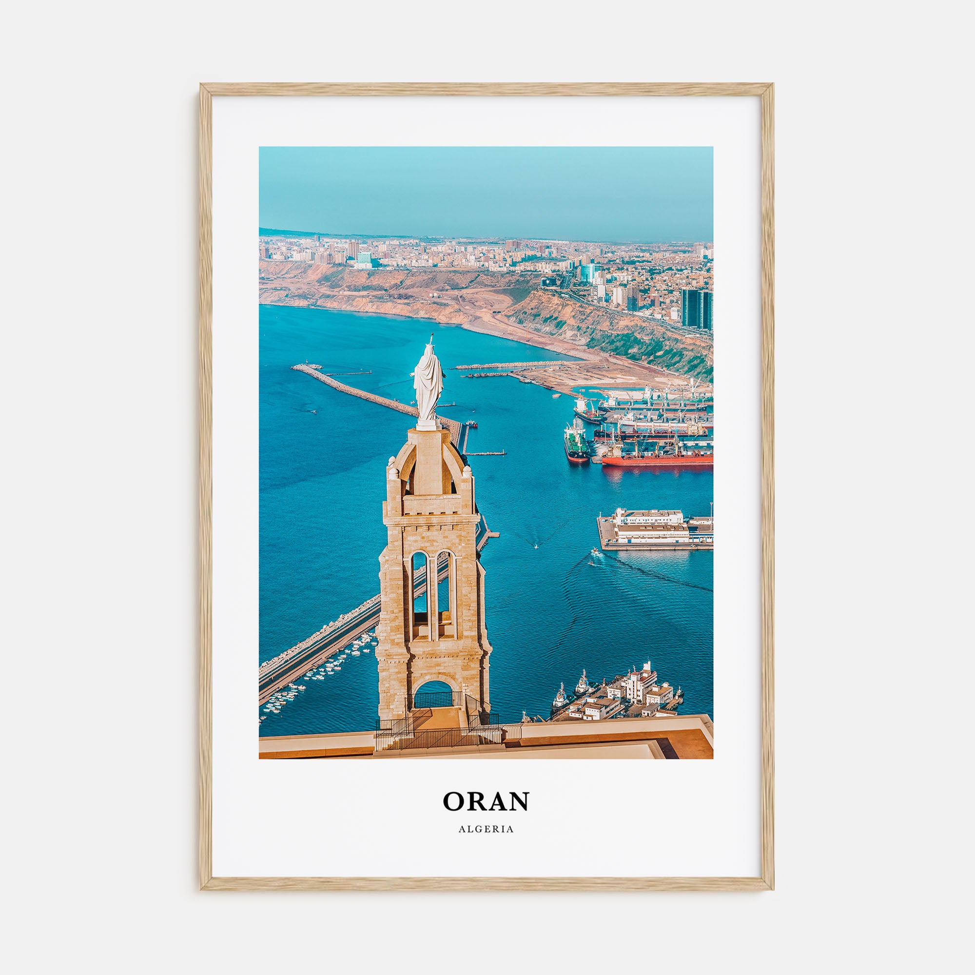 Oran Portrait Color Poster