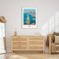 Oran Portrait Color Poster