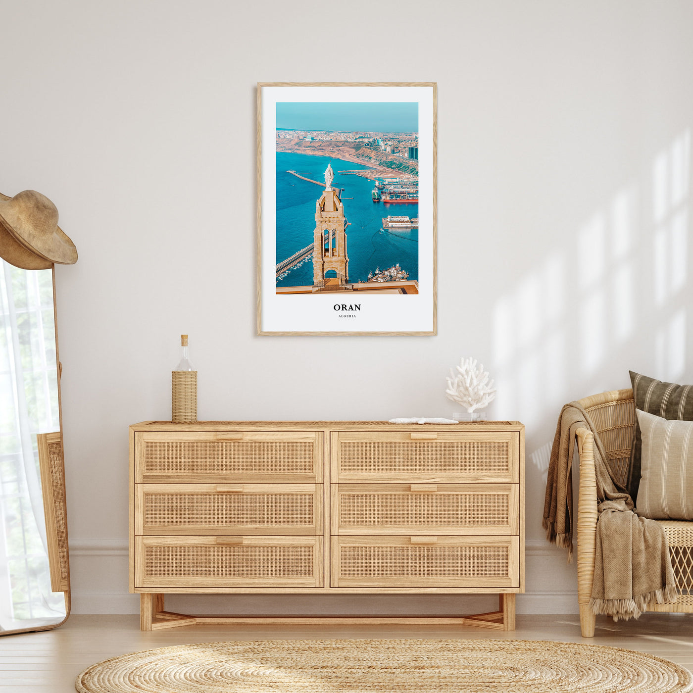Oran Portrait Color Poster