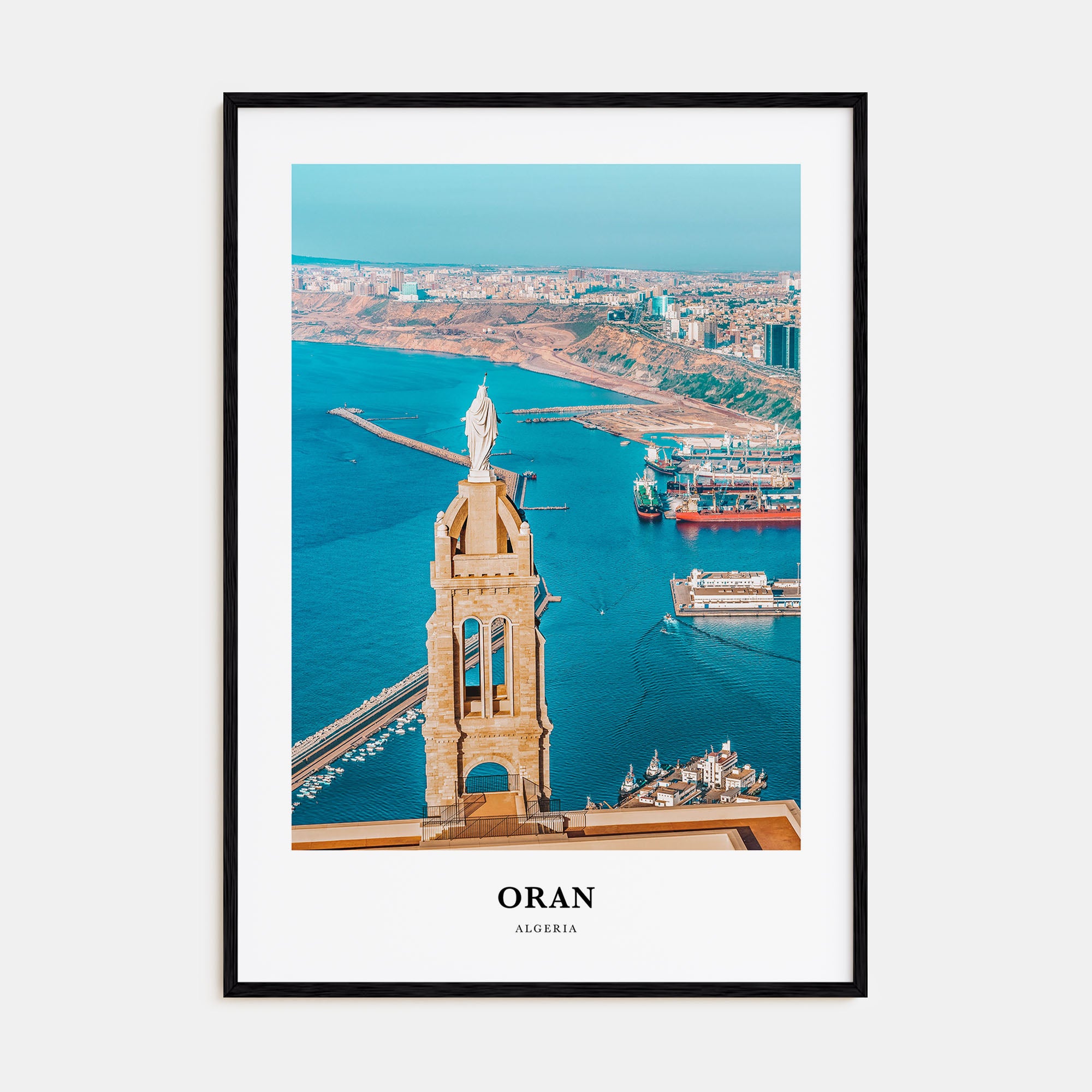 Oran Portrait Color Poster