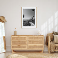 Orange County Photo B&W No 1 Poster