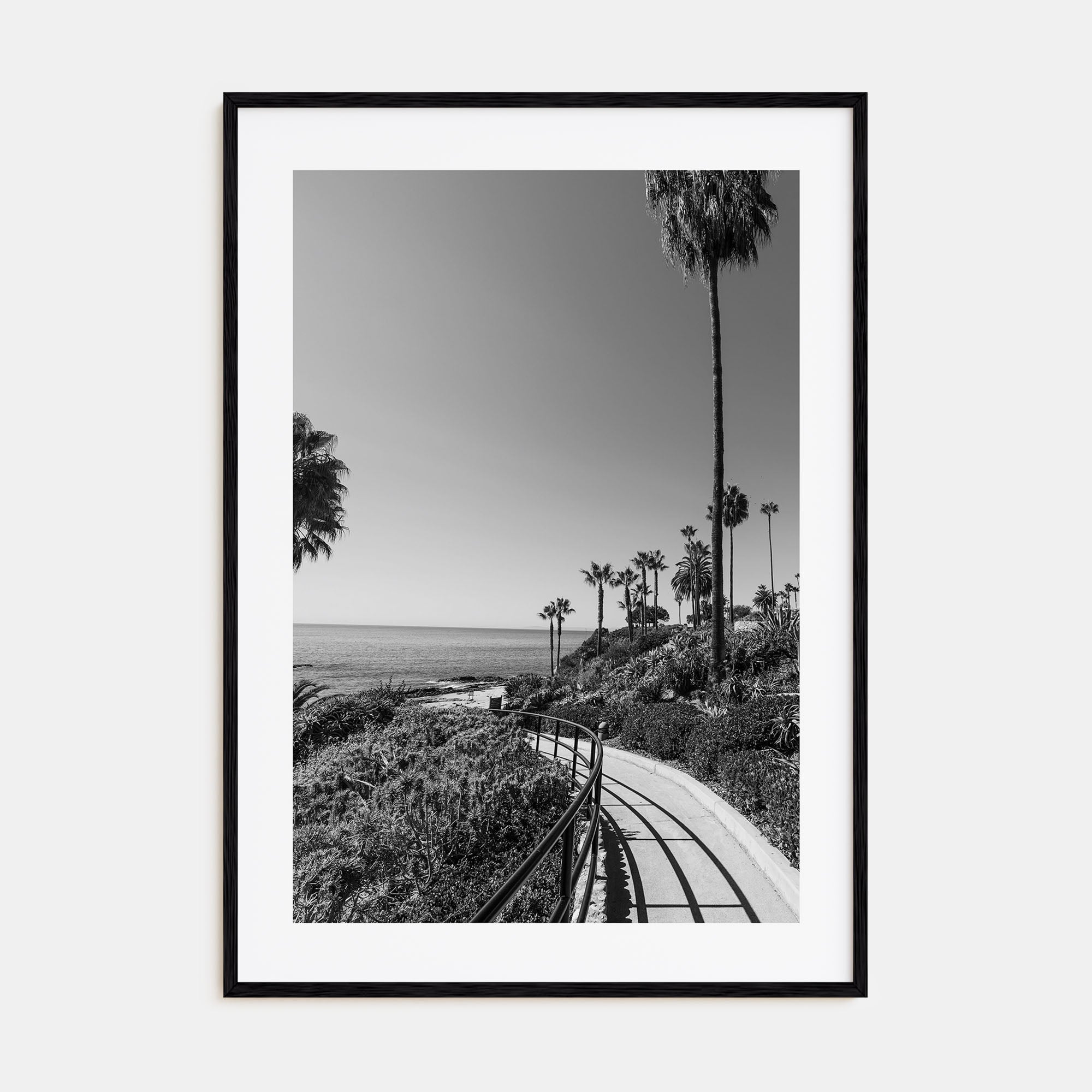 Orange County Photo B&W No 1 Poster