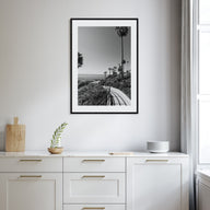 Orange County Photo B&W No 1 Poster