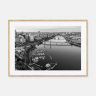 Oregon Landscape B&W Poster