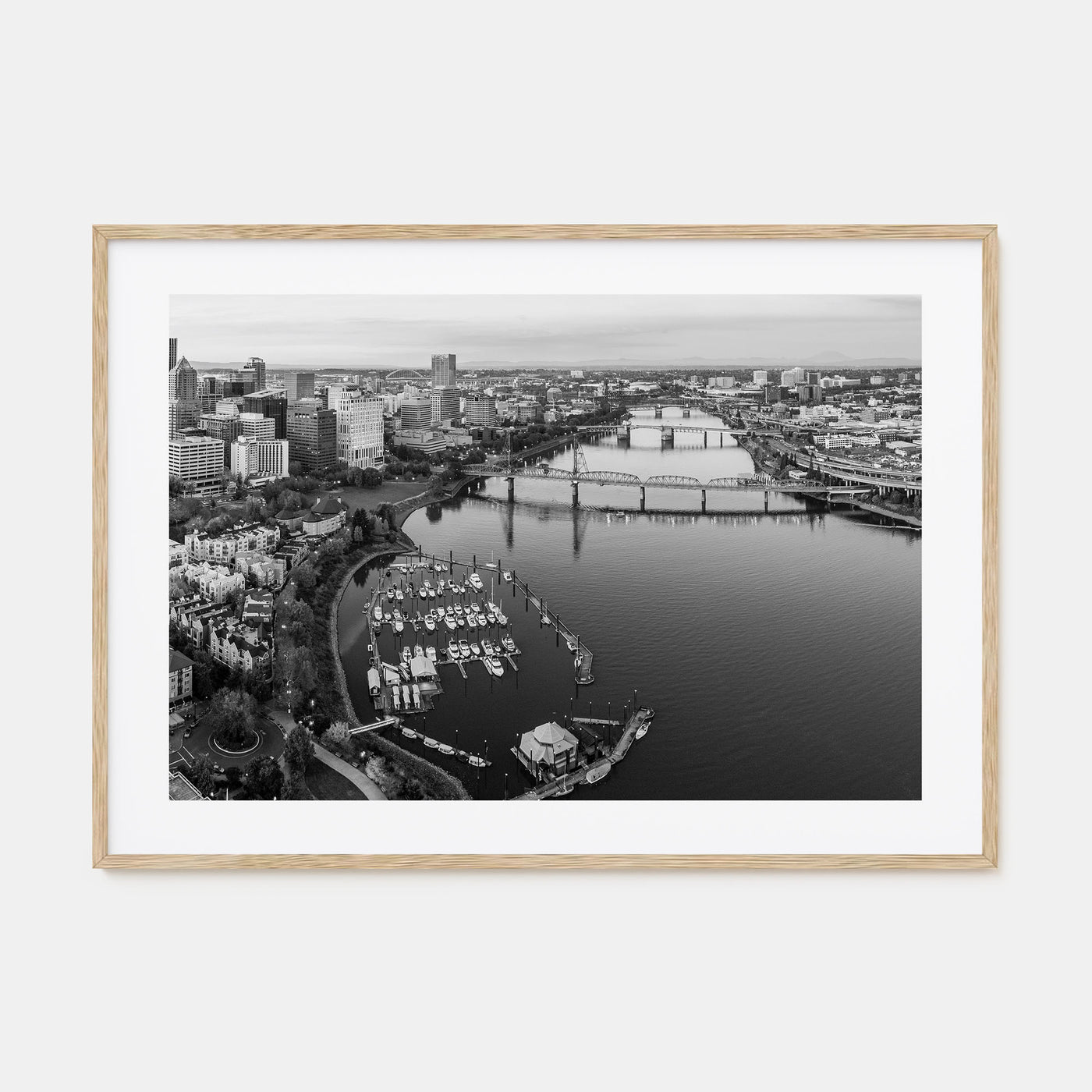 Oregon Landscape B&W Poster