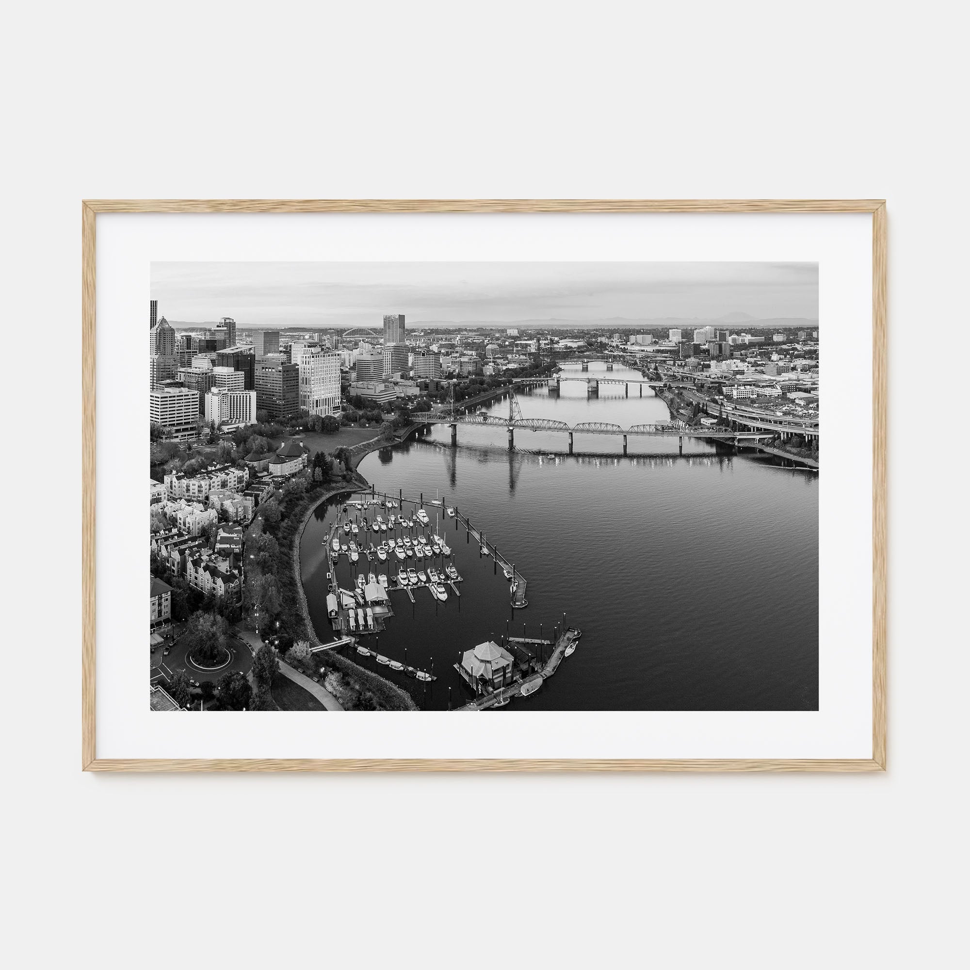 Oregon Landscape B&W Poster
