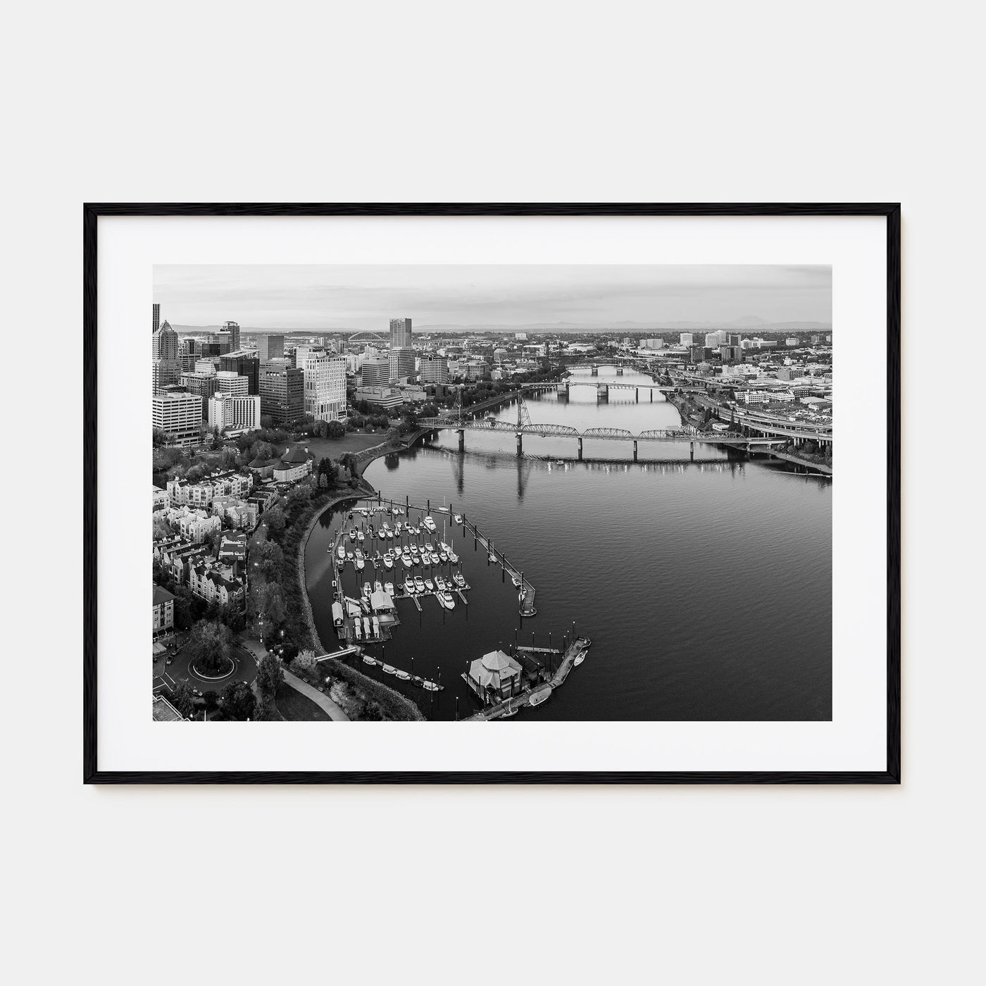 Oregon Landscape B&W Poster