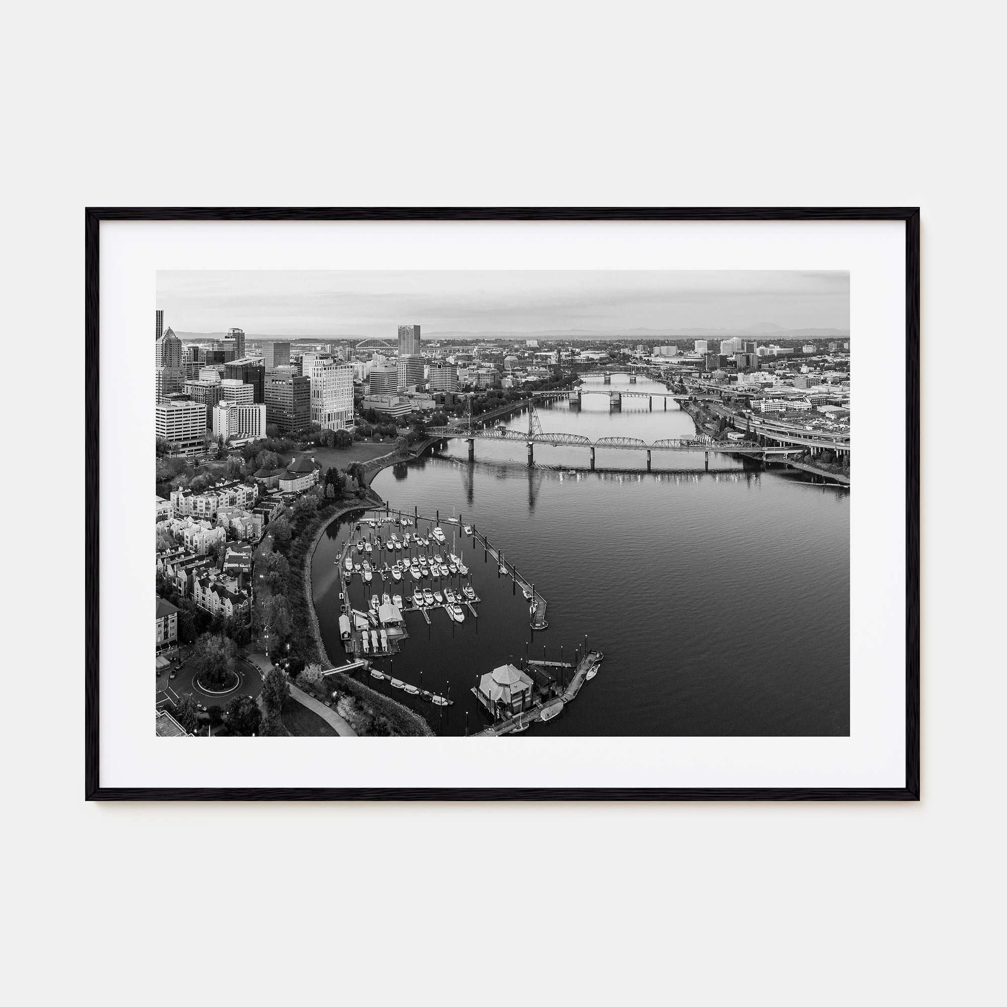 Oregon Landscape B&W Poster