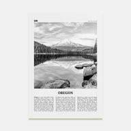 Oregon Travel B&W No 2 Poster