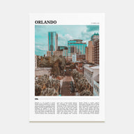 Orlando Travel Color No 1 Poster