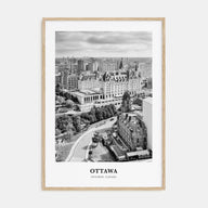 Ottawa Portrait B&W No 1 Poster