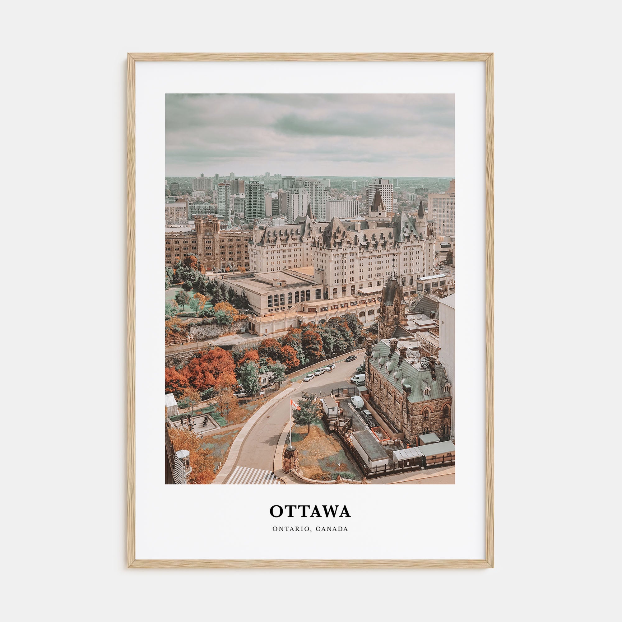 Ottawa Portrait Color Poster