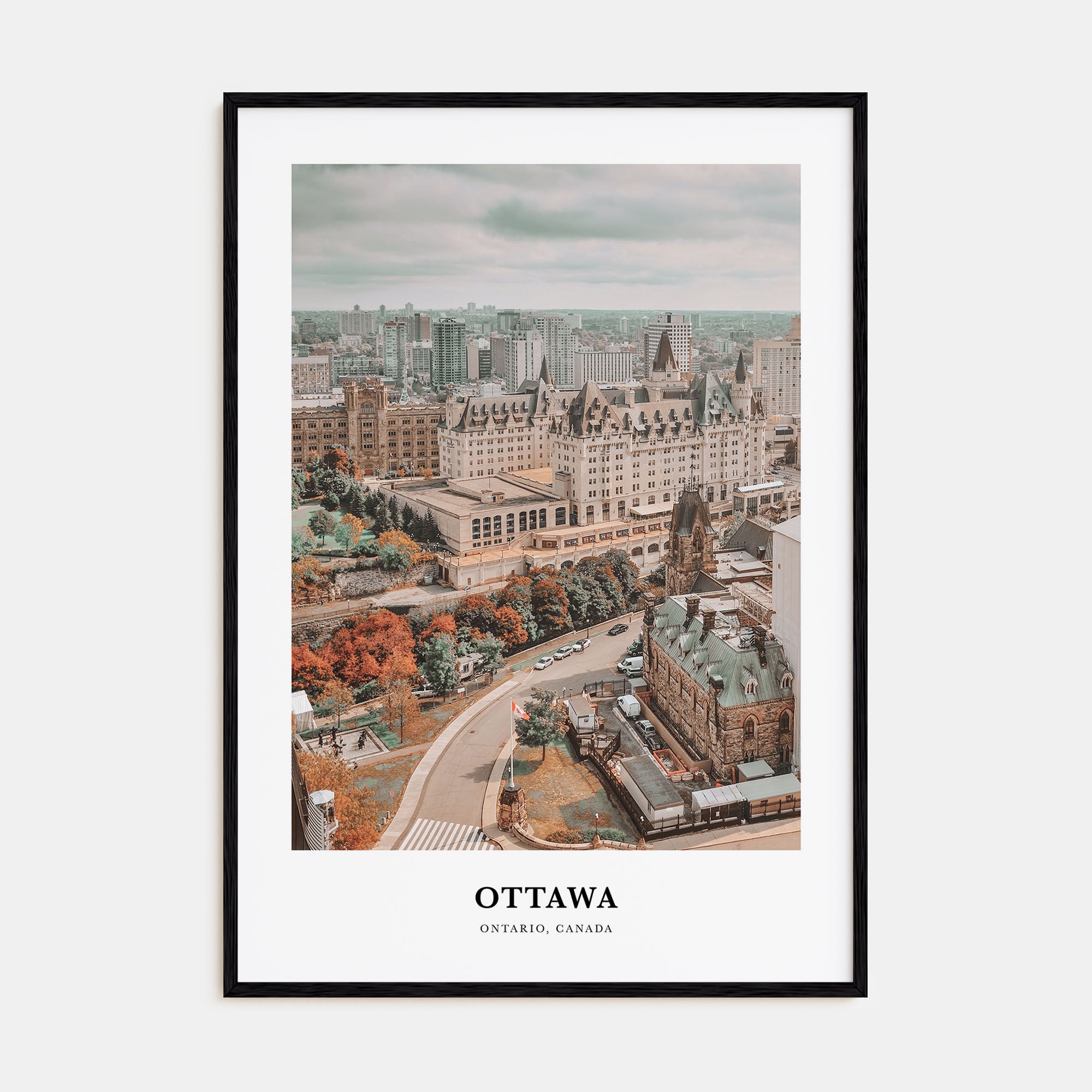 Ottawa Portrait Color Poster