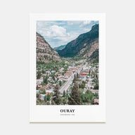 Ouray Portrait Color Poster