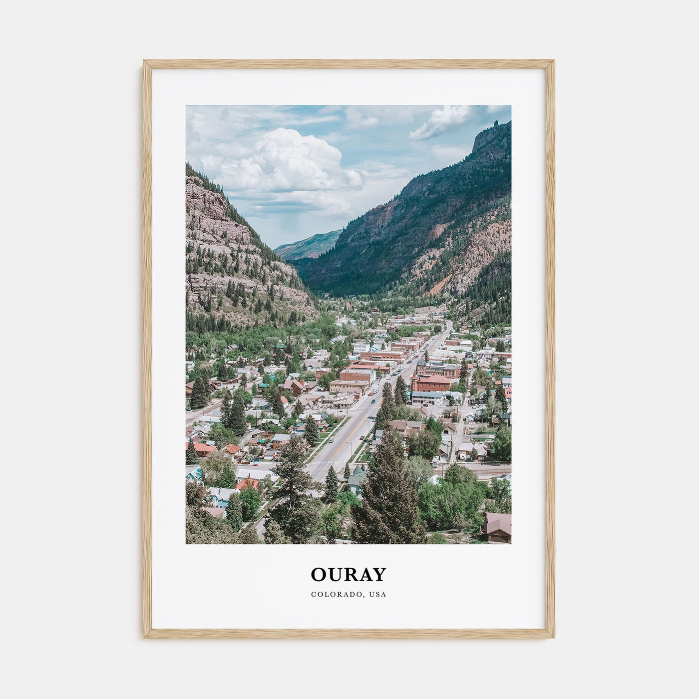 Ouray Portrait Color Poster