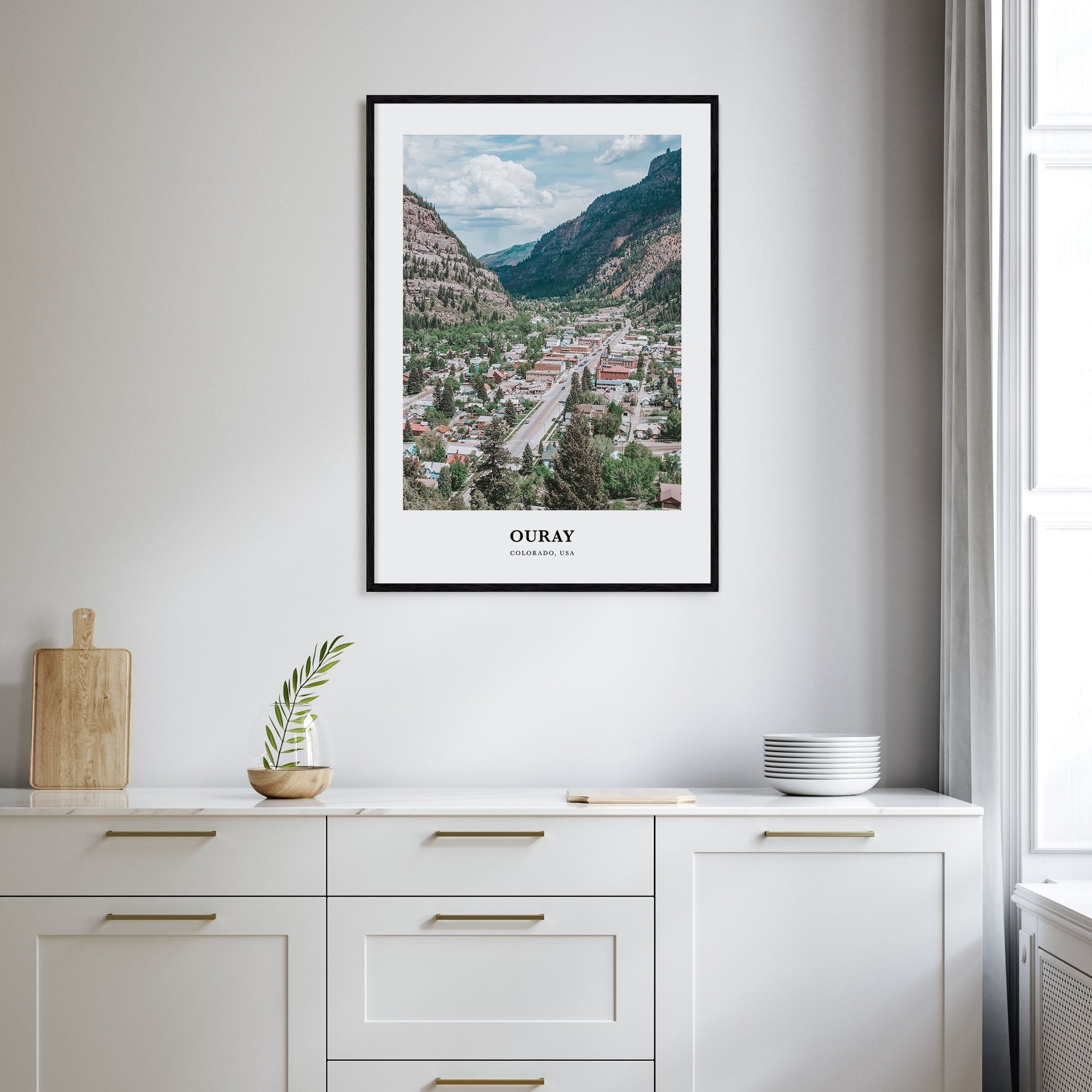 Ouray Portrait Color Poster