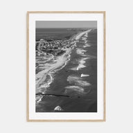 Outer Banks Photo B&W Poster
