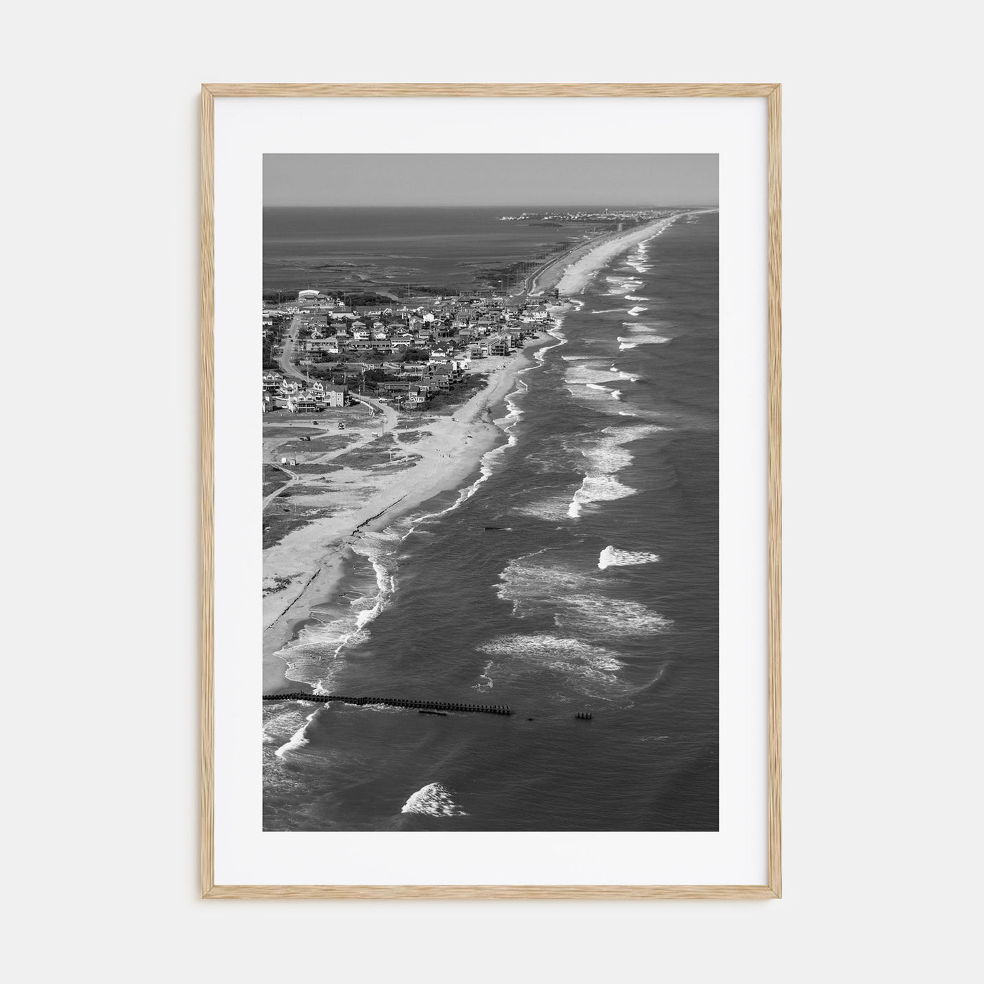 Outer Banks Photo B&W Poster