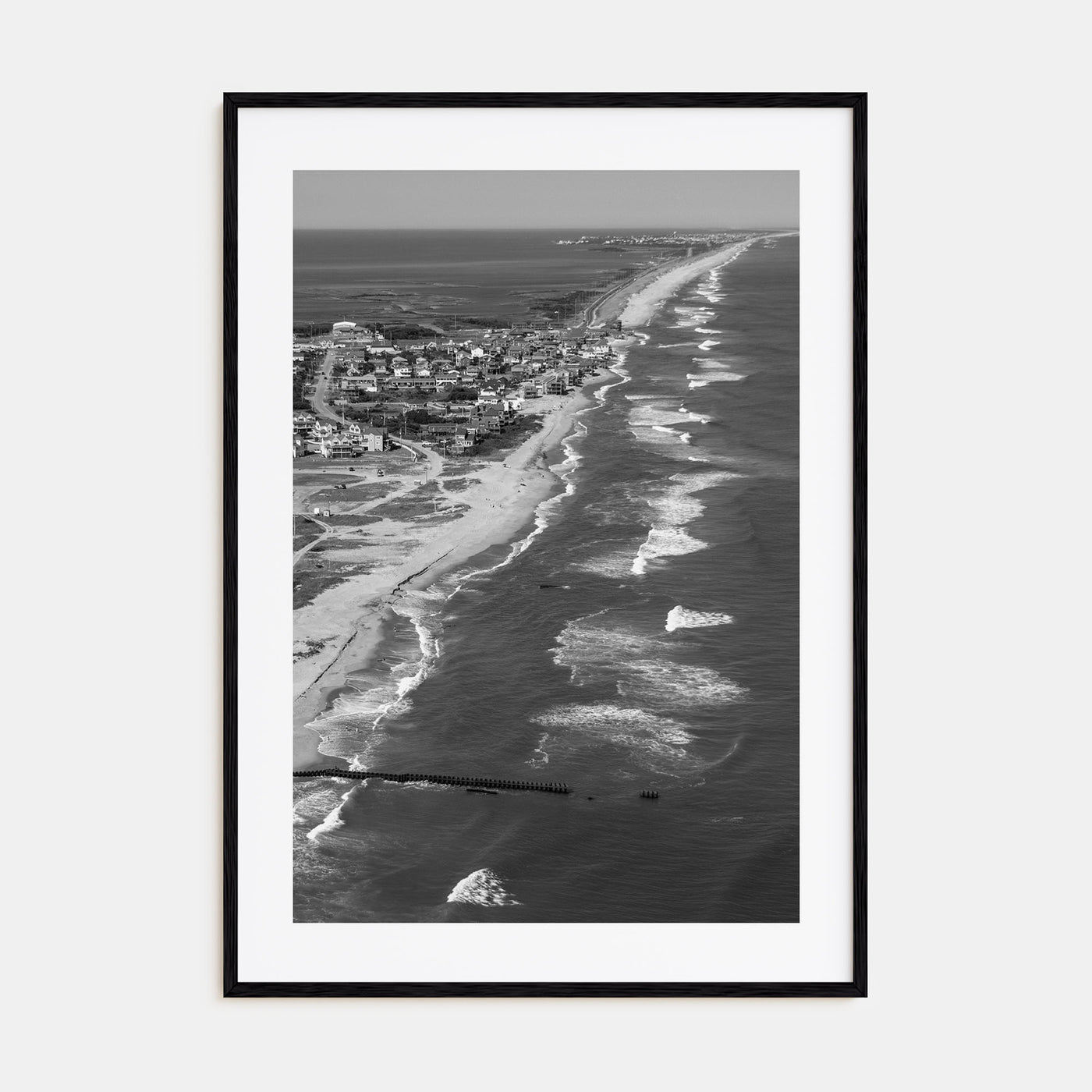 Outer Banks Photo B&W Poster
