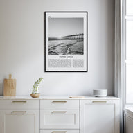 Outer Banks Travel B&W Poster