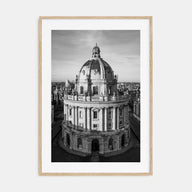 Oxford, England Photo B&W Poster