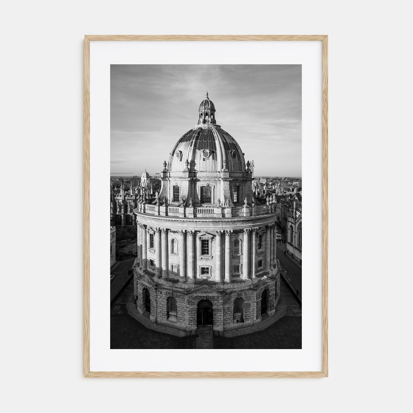 Oxford, England Photo B&W Poster