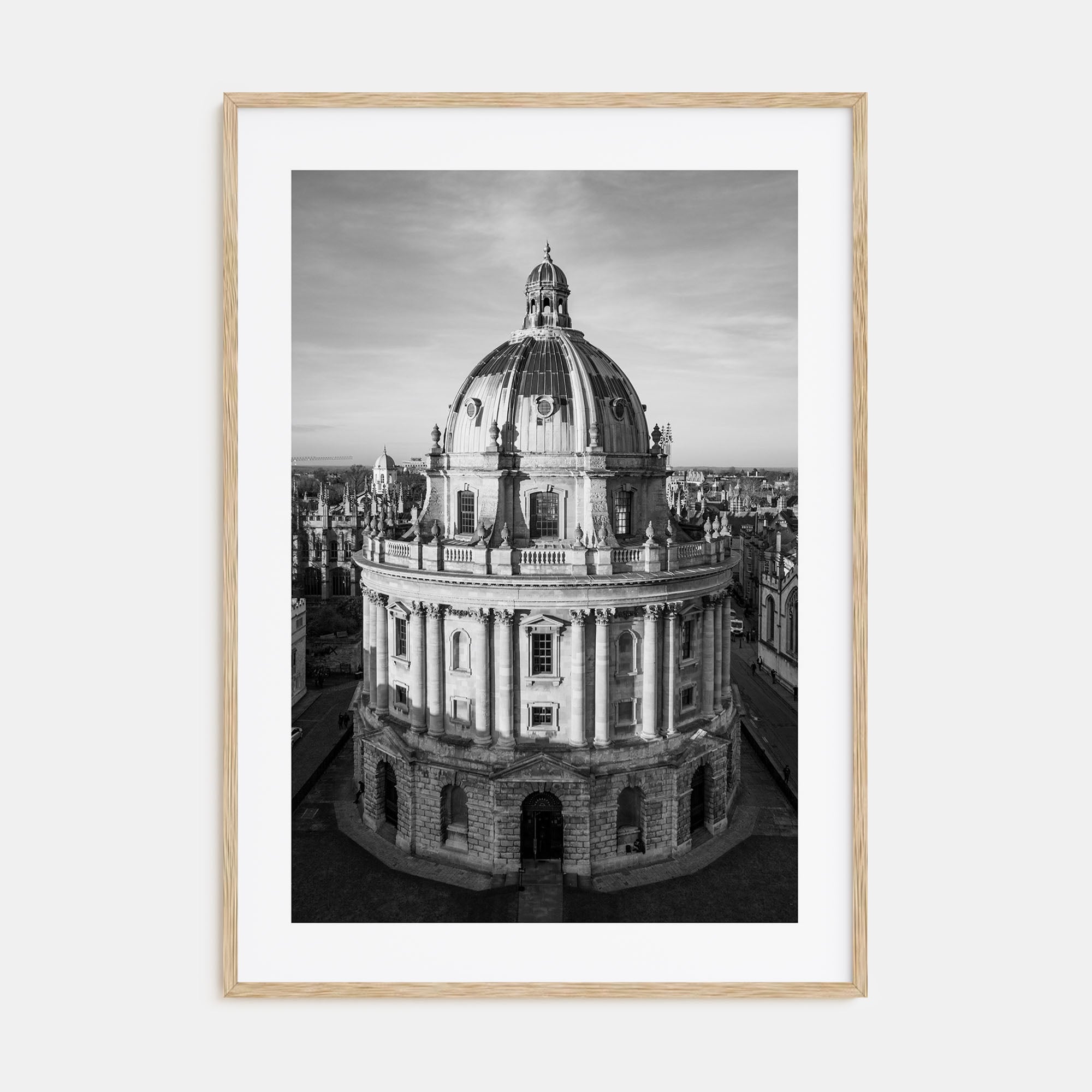 Oxford, England Photo B&W Poster