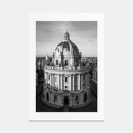 Oxford, England Photo B&W Poster