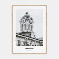 Oxford, Mississippi Portrait Color Poster