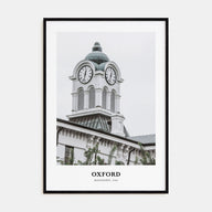 Oxford, Mississippi Portrait Color Poster