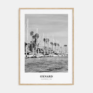 Oxnard Portrait B&W Poster