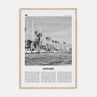 Oxnard Travel B&W Poster