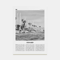 Oxnard Travel B&W Poster