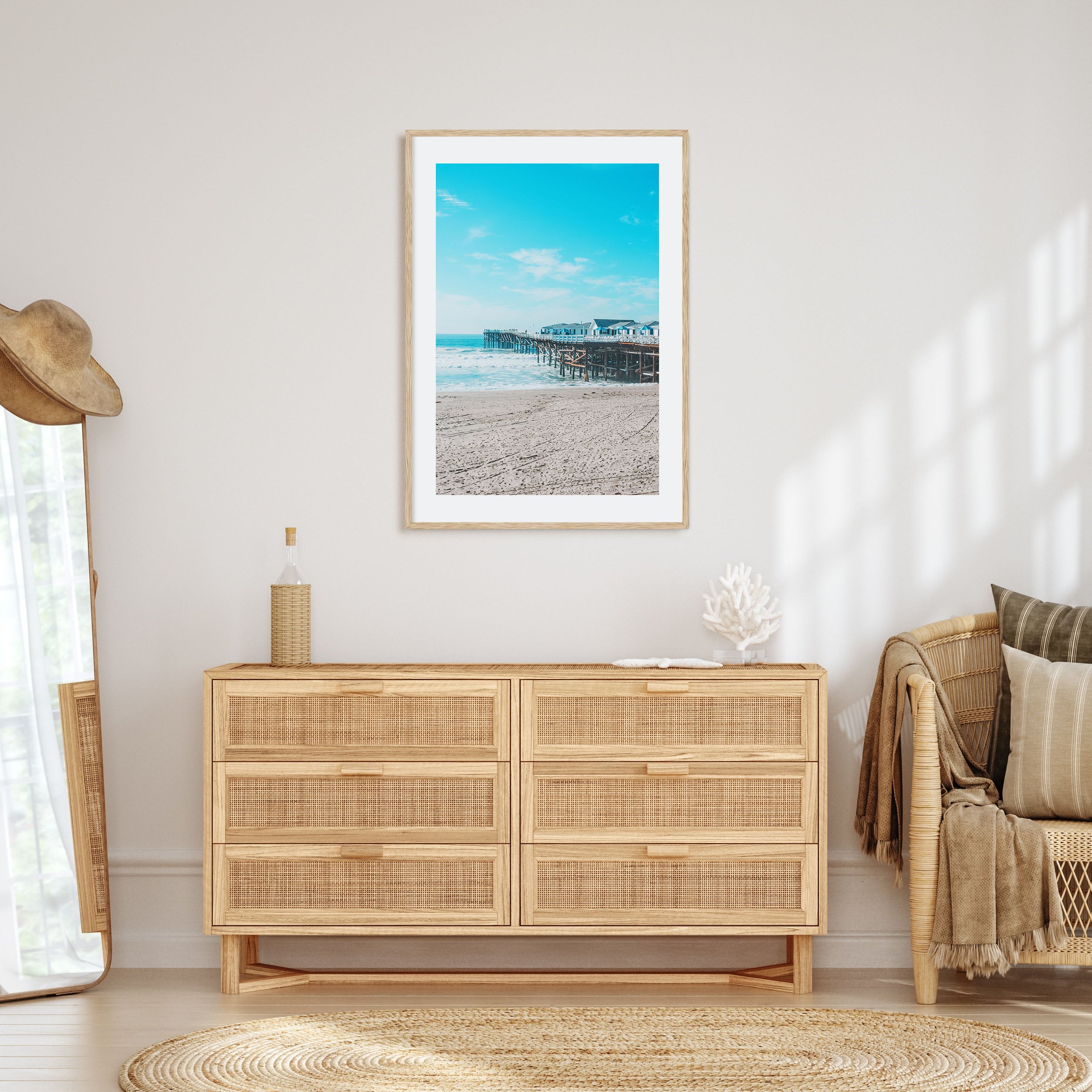 Pacific Beach Photo Color No 1 Poster