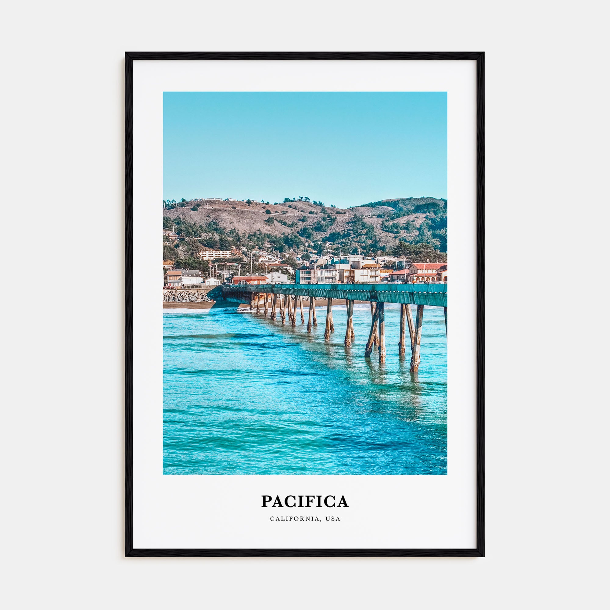 Pacifica Portrait Color No 1 Poster