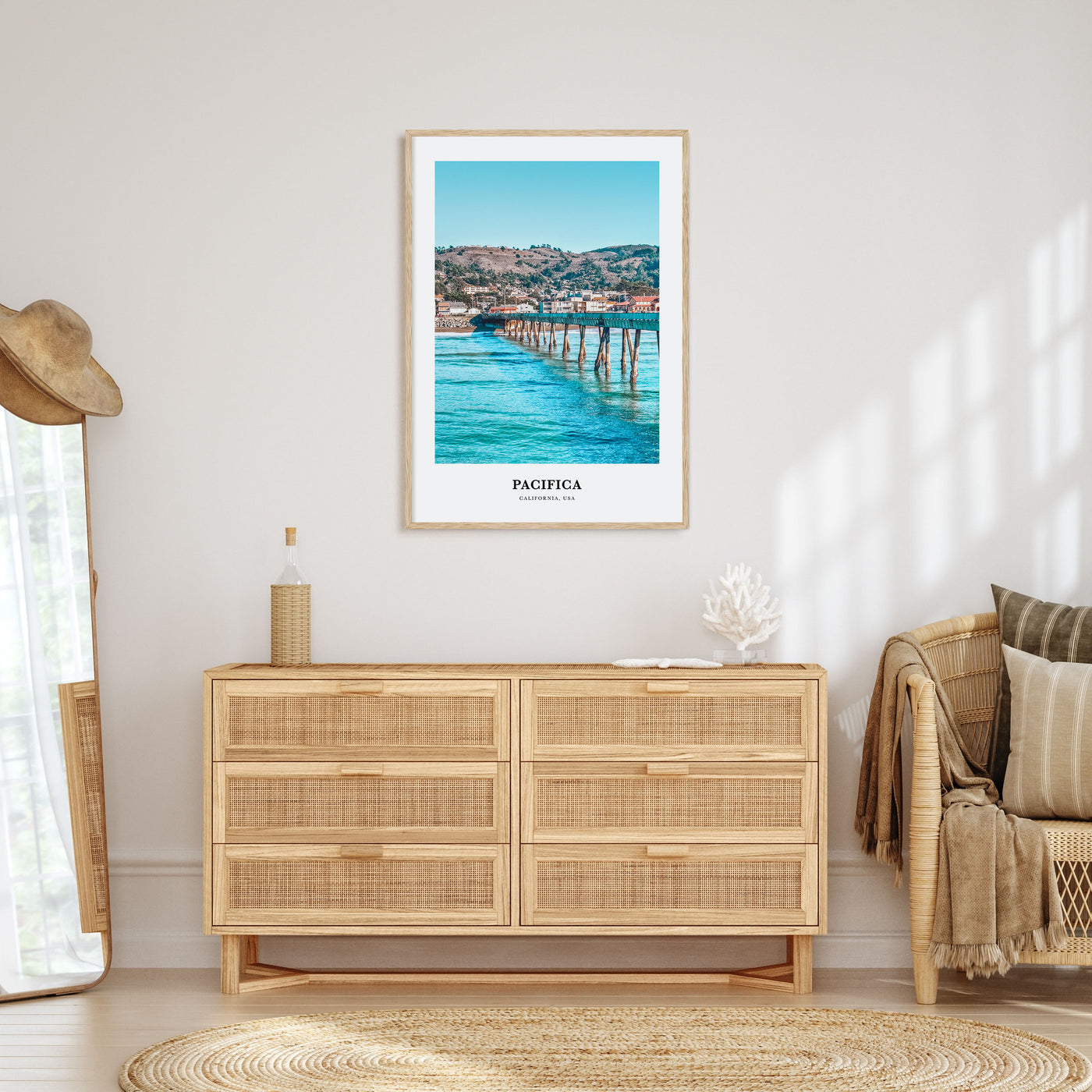 Pacifica Portrait Color No 1 Poster