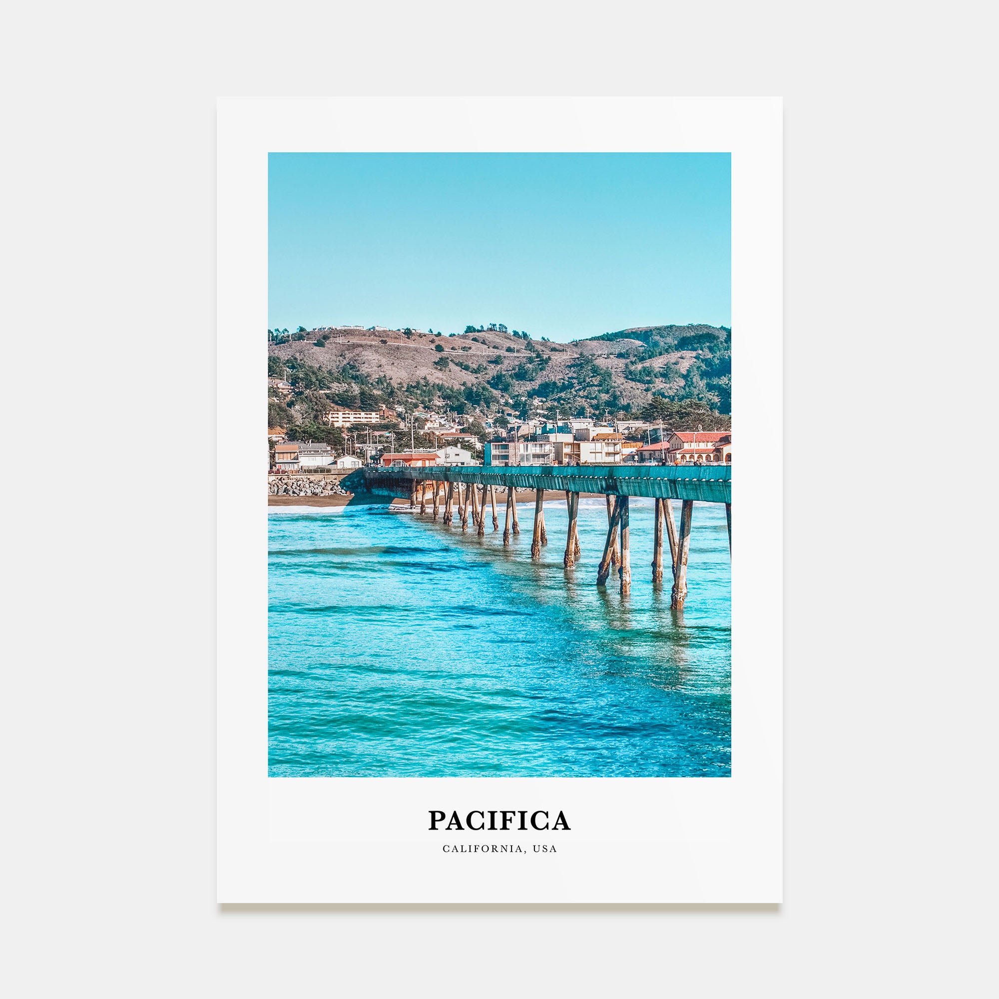 Pacifica Portrait Color No 1 Poster