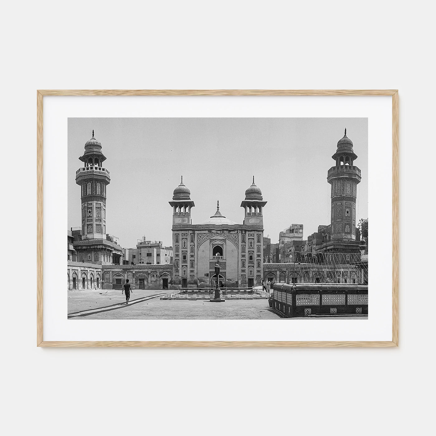 Pakistan Landscape B&W Poster