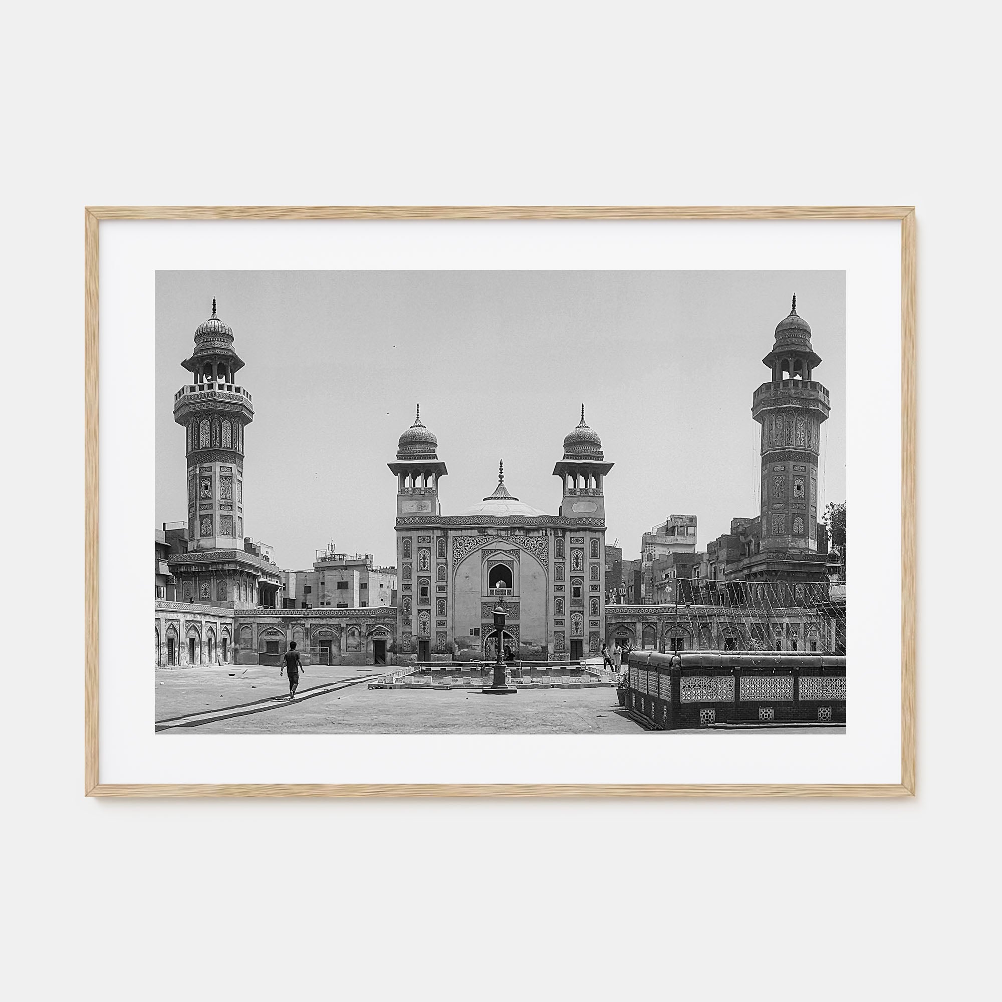 Pakistan Landscape B&W Poster