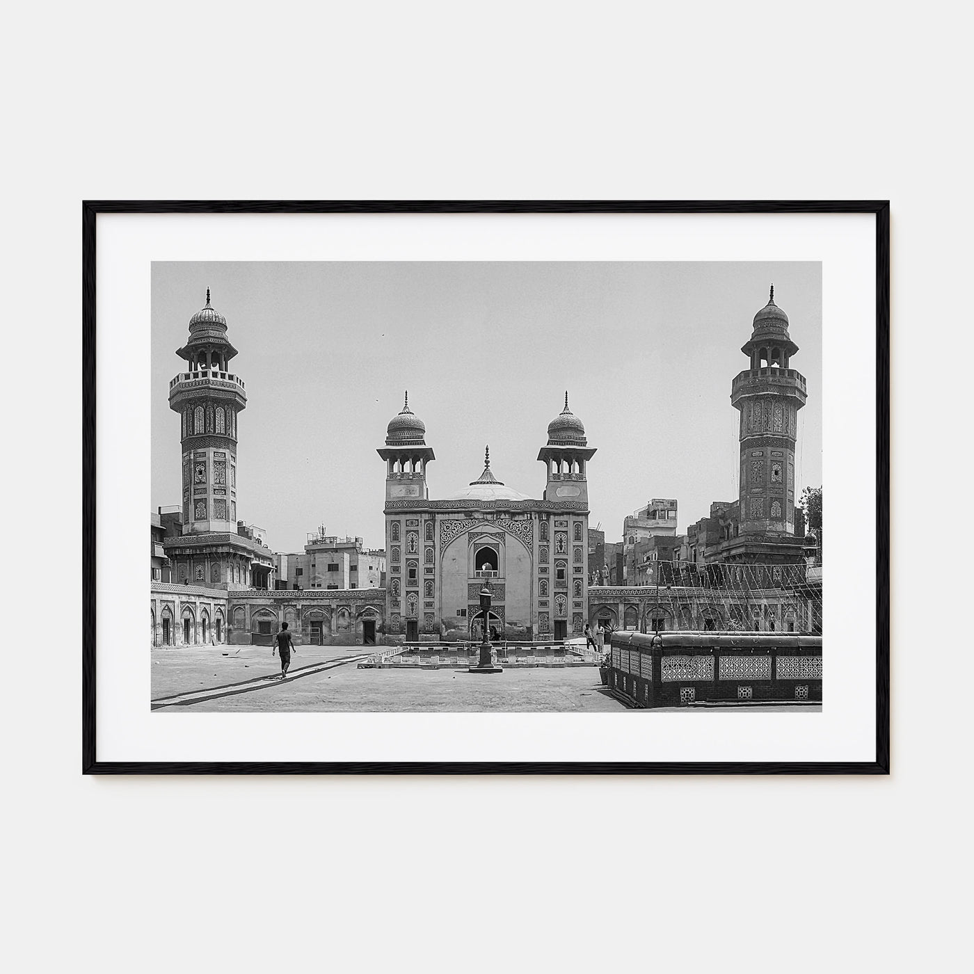 Pakistan Landscape B&W Poster