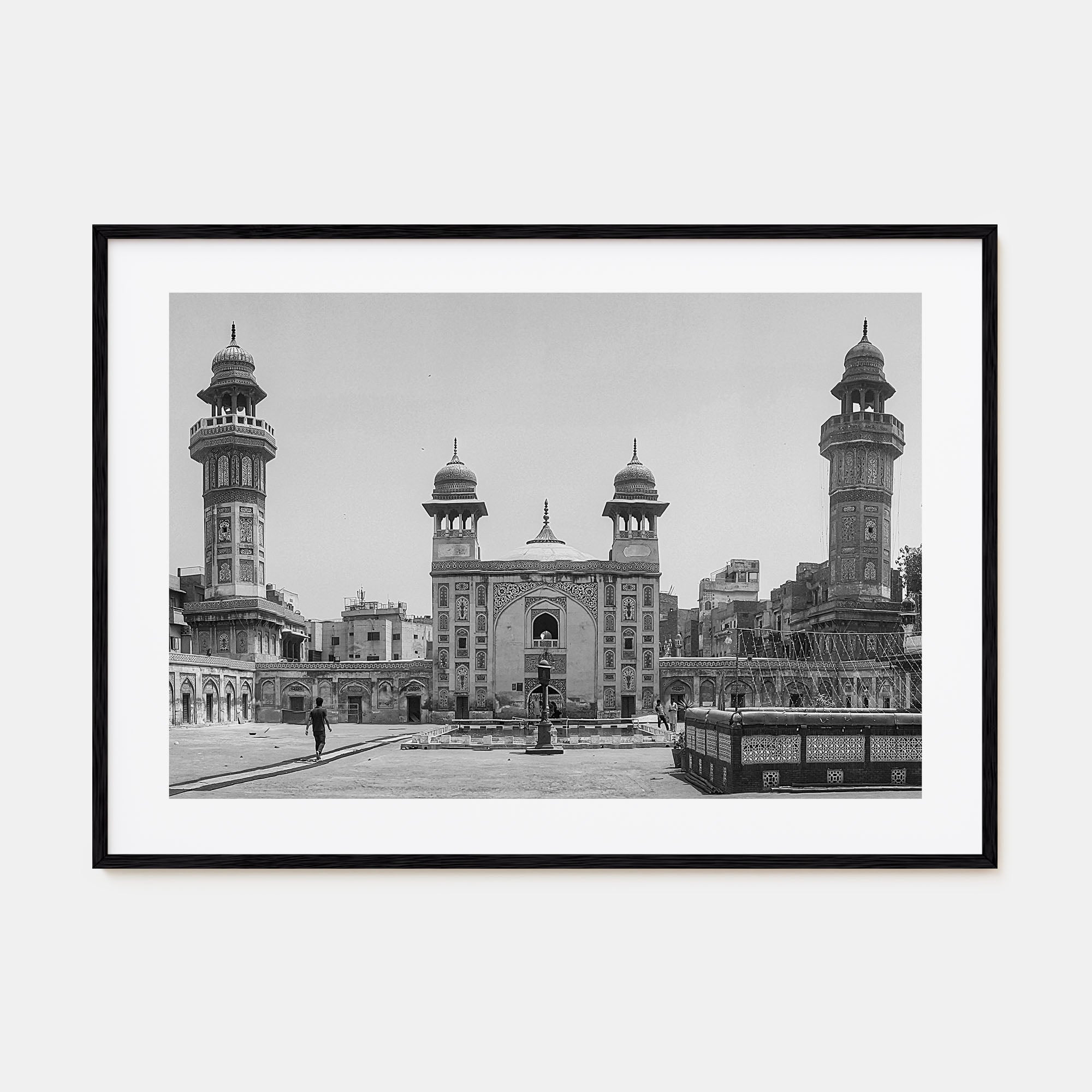 Pakistan Landscape B&W Poster