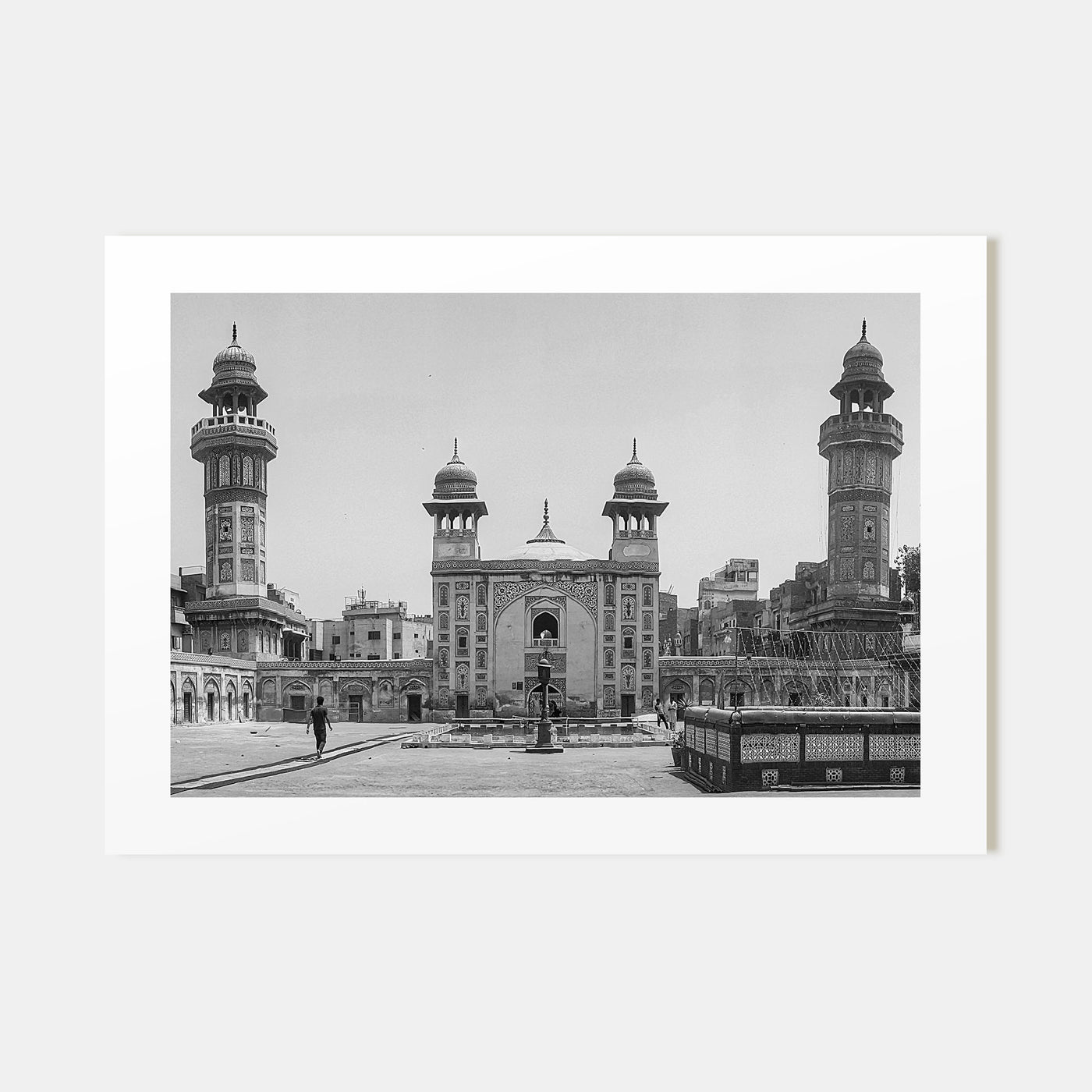Pakistan Landscape B&W Poster