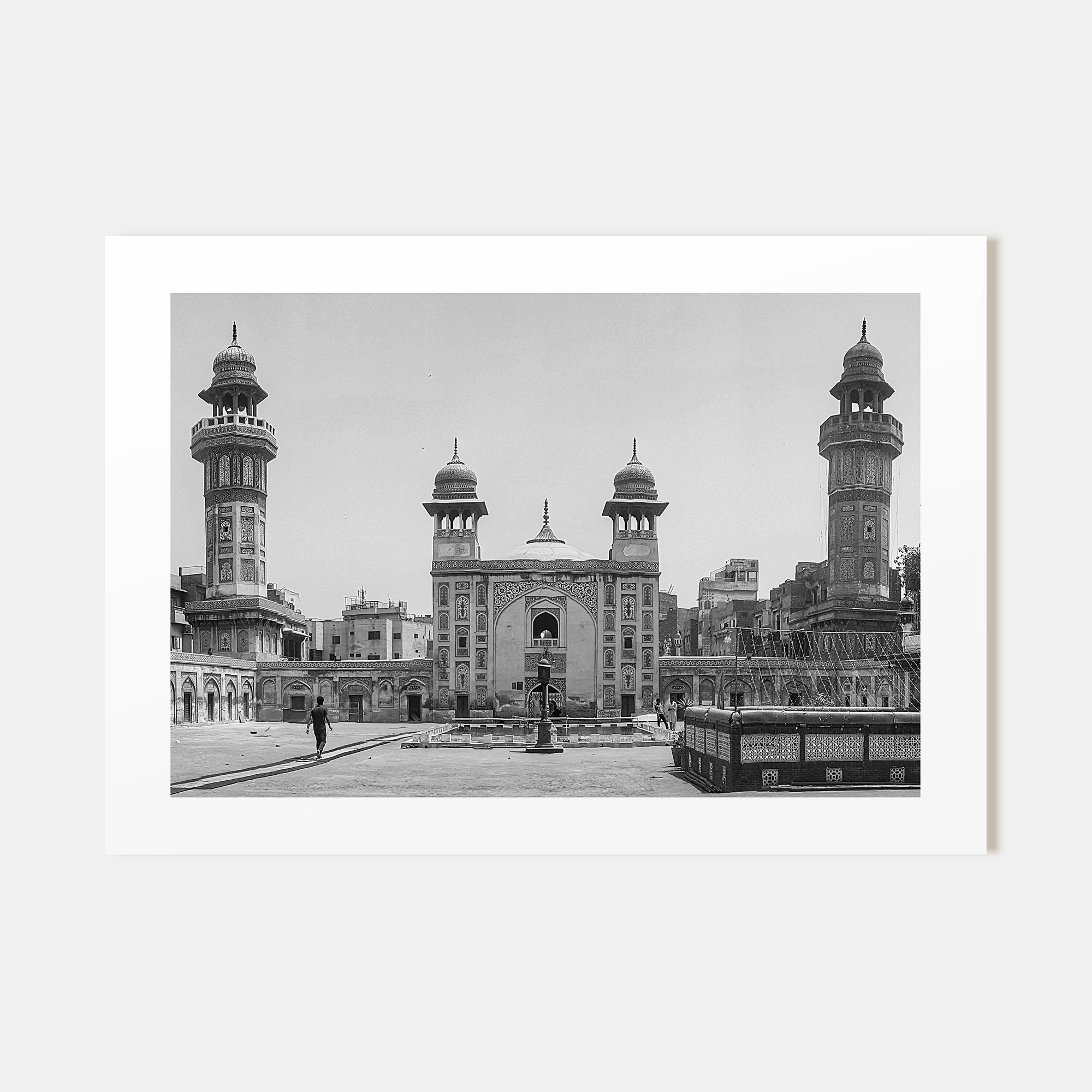 Pakistan Landscape B&W Poster