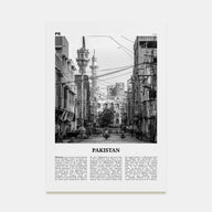 Pakistan Travel B&W No 1 Poster