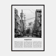 Pakistan Travel B&W No 1 Poster