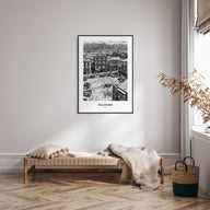 Palermo Portrait B&W Poster