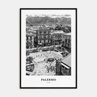 Palermo Portrait B&W Poster