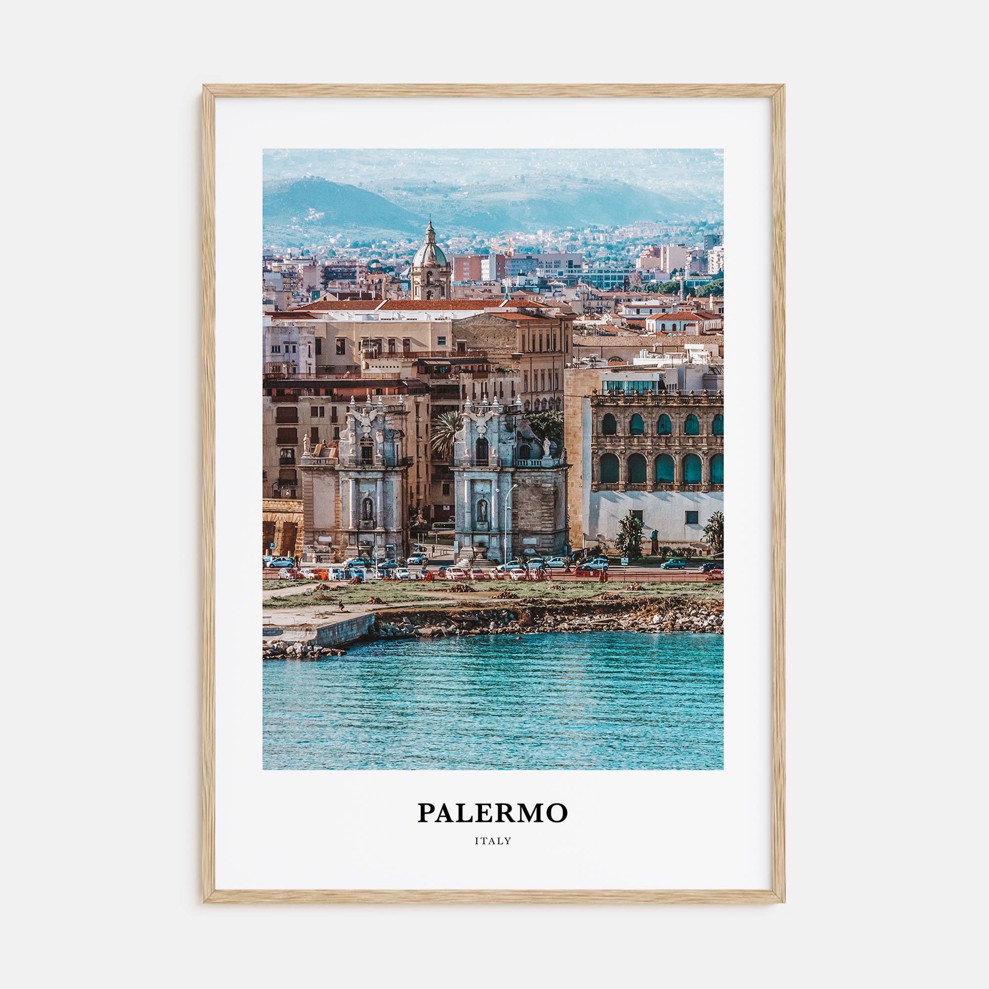 Palermo Portrait Color Poster